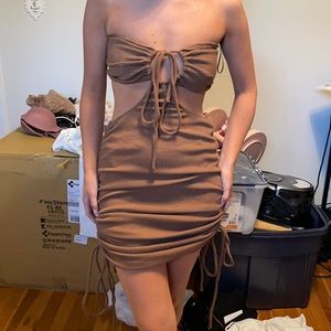 Cut out dress